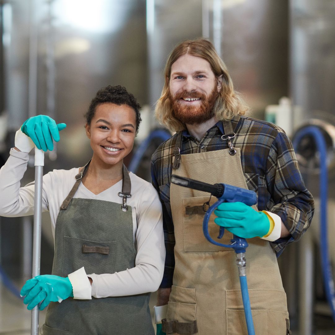 Trained Cleaning Technicians